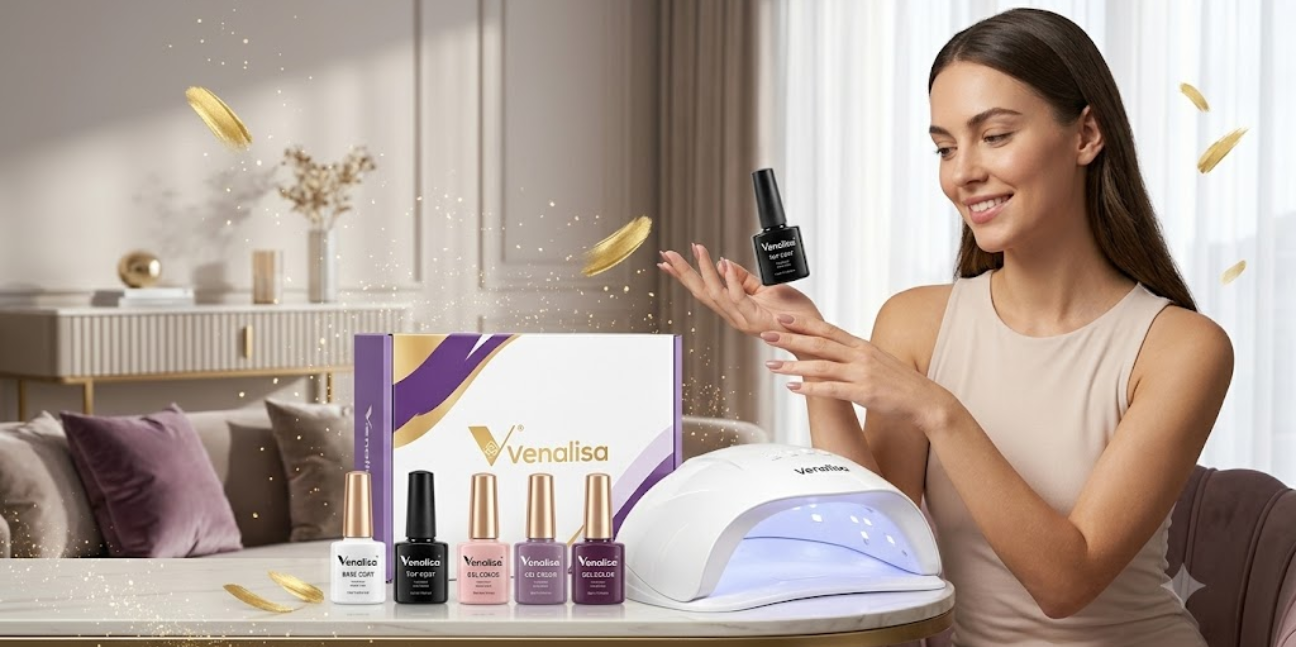 Create Salon-Style Gel Manicures at Home With Venalisa Essentials