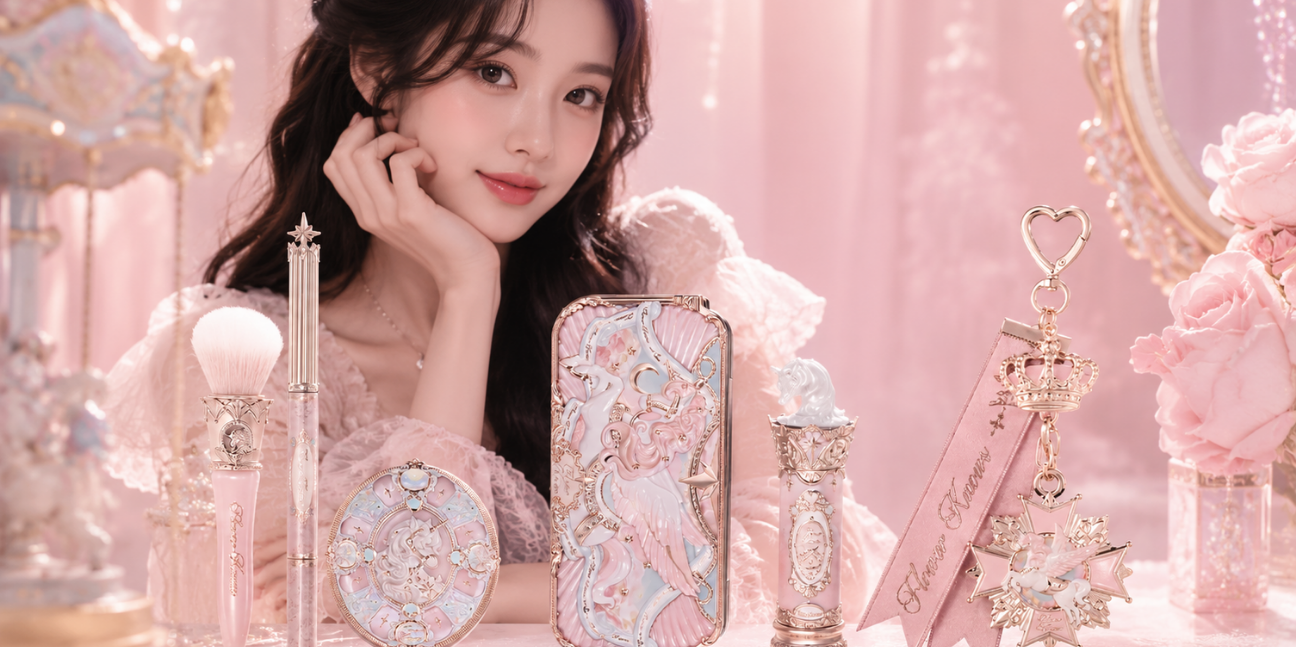 Create a Magical Makeup Vanity With These Flower Knows Beauty Sets